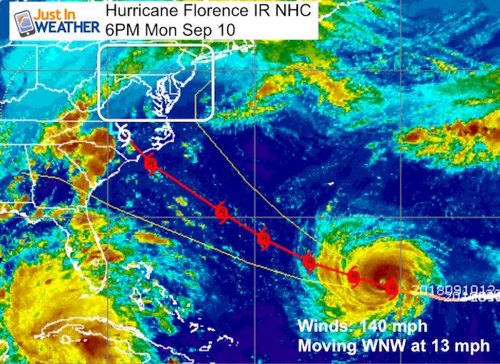 A hurricane risk map for the south-eastern United States with a poor colour scheme